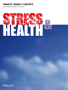 STRESS AND HEALTH杂志封面